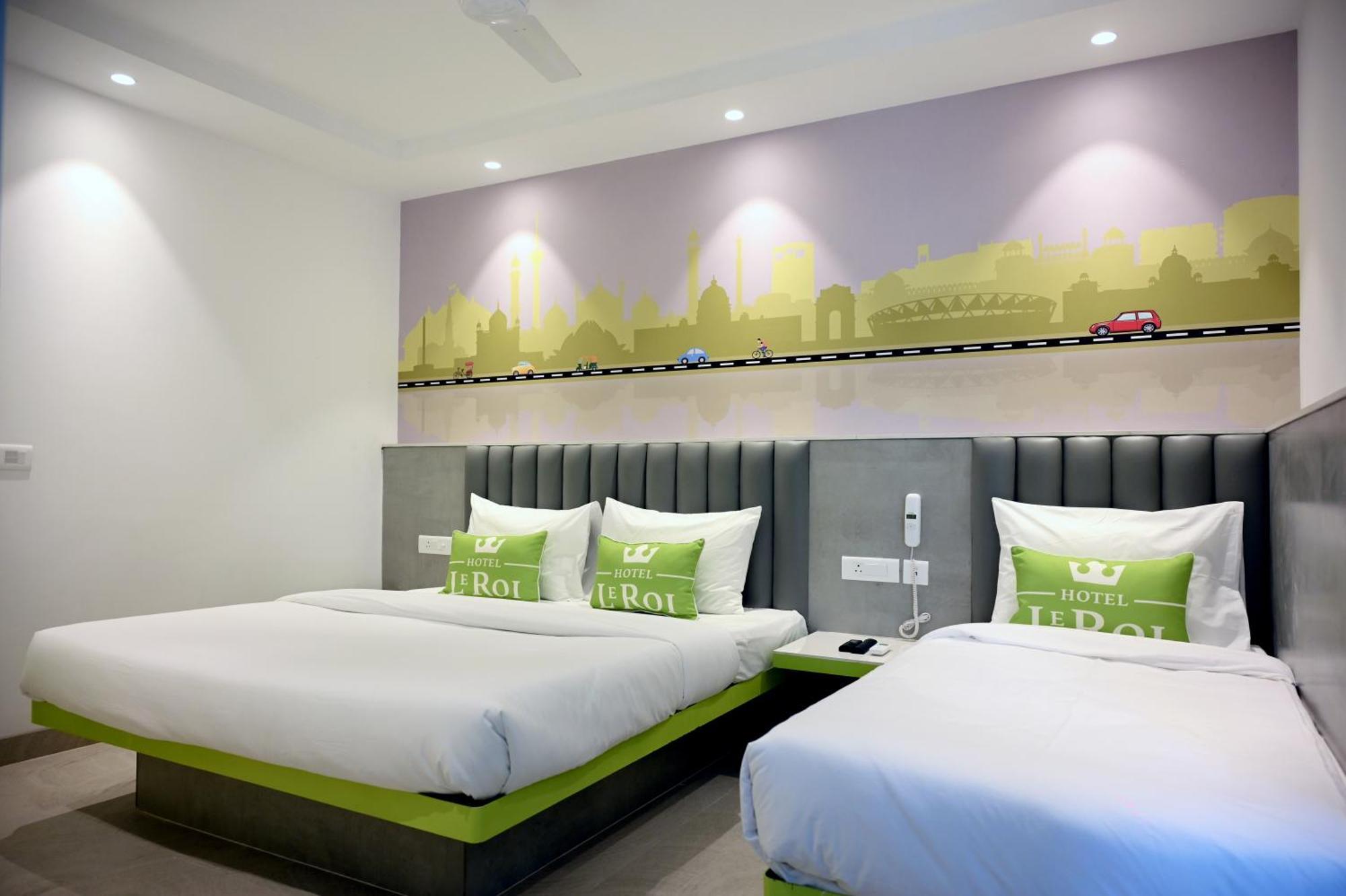 Hotel Le Roi Express Karol Bagh Delhi  Exterior foto