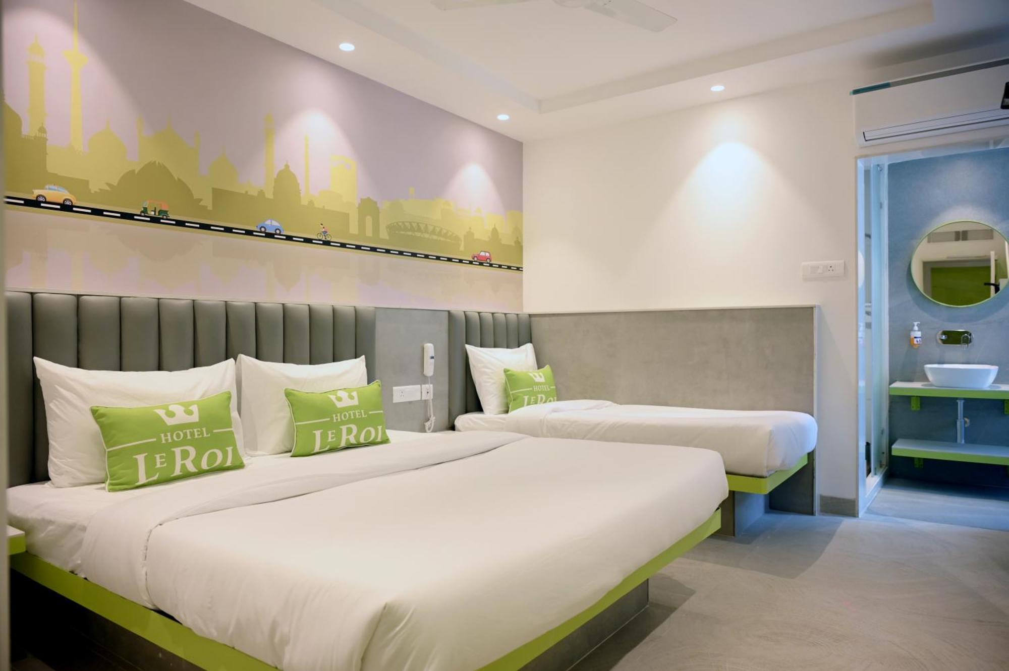 Hotel Le Roi Express Karol Bagh Delhi  Exterior foto