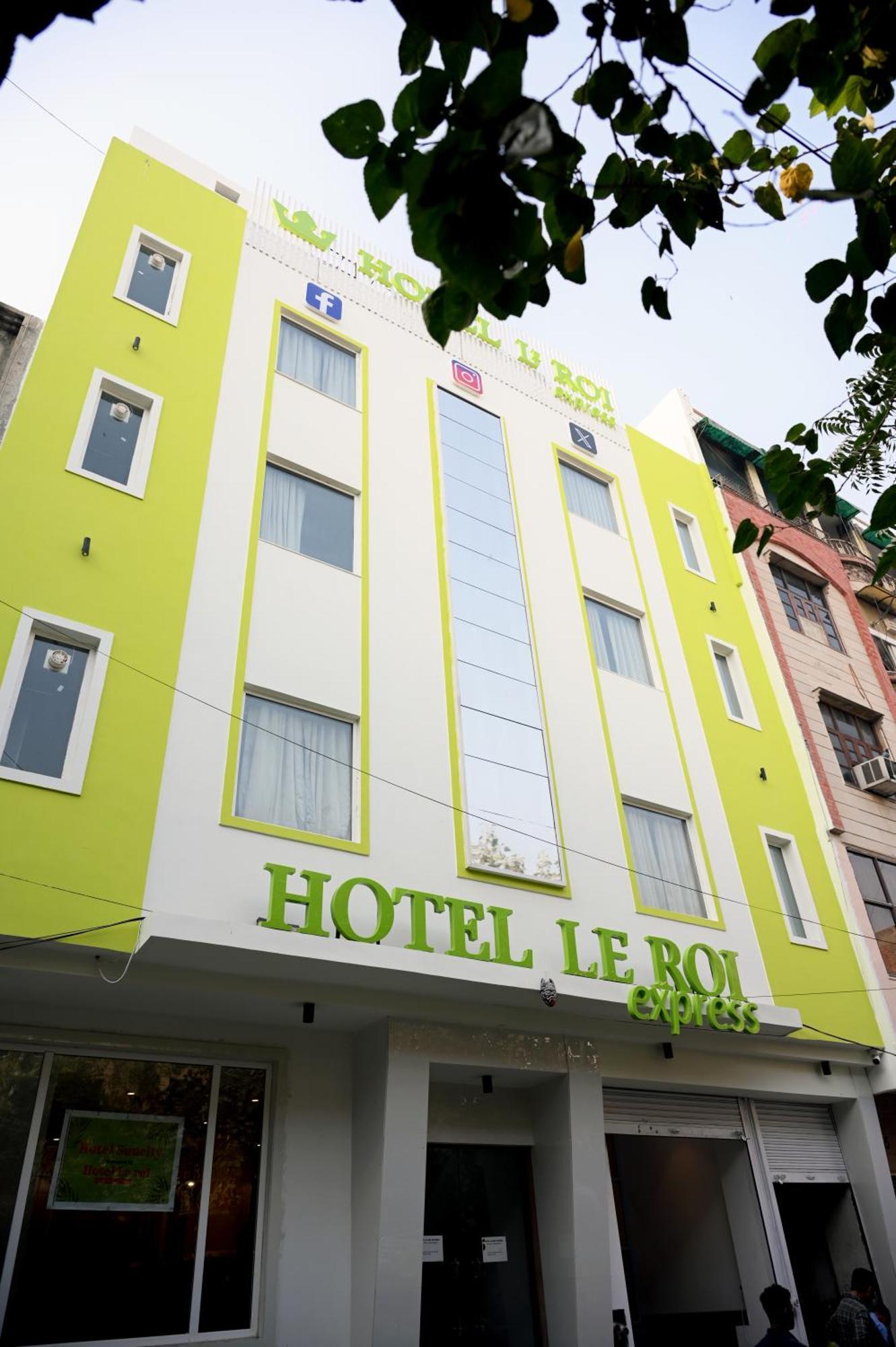 Hotel Le Roi Express Karol Bagh Delhi  Exterior foto